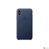 MRWN2ZM/A Apple iPhone XS Leather Case - Midnight Blue [MRWN2ZM/A]