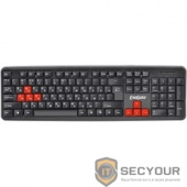 Exegate EX264080RUS Клавиатура Exegate LY-403, &lt;USB, черная, 105кл, Enter большой, 8 красных клавиш&gt; Color box