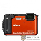 Nikon CoolPix W300 оранжевый {16Mpix Zoom5x 3&quot; 4K 473Mb SDXC/SD/SDHC CMOS 1x2.3 5minF HDMI/KPr/DPr/WPr/FPr/WiFi/EN-EL19}