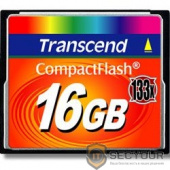 Compact Flash 16Gb Transcend  (TS16GCF133) 133-x
