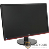 LCD AOC 24&quot; G2460VQ6 черный/красный {TN+film FreeSync 1920x1080@75Hz 1ms 16:9 170/160 250cd 1000:1 D-Sub HDMI DisplayPort AudioOut 2Wx2}