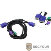 ProCase [CE0300] Кабель 3.0м PS/2 + USB для KVM переключателей Procase  серии Е 