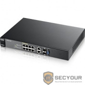 ZYXEL GS2210-8HP-EU0101F 8-портовый управляемый High Power PoE-коммутатор Gigabit Ethernet с 2 SFP-слотами совмещенными с разъемами RJ-45