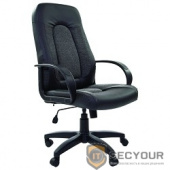 Офисное кресло Chairman 429 Россия экопремиум черный+ткань 20-23 серая (7007095)