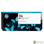 HP  P2V81A Картридж HP 746 хроматический красный   {HP DesignJet Z6/Z9+ series, (300 мл)}
