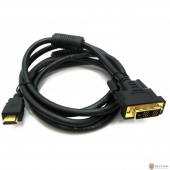 Rexant (17-6307) Шнур  HDMI - DVI-D  gold  7М  с фильтрами  