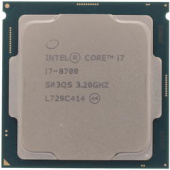 CPU Intel Core i7-8700 Coffee Lake OEM {3.20Ггц,12МБ, Socket 1151}
