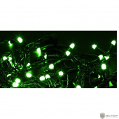 Neon-night 305-274 Гирлянда Нить 10м, эффект мерцания (каждый 5-ый), черный ПВХ, 230В, цвет: Зелёный