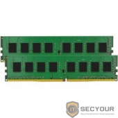 Kingston DDR4 DIMM 16GB Kit 2x8Gb KVR24N17S8K2/16 PC19200, 2400MHz, CL17