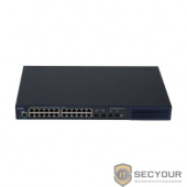 Ruiji RG-S2910-24GT4SFP-UP-H Коммутатор 24 10/100/1000BASE-T ports for downlink and 4 Gigabit SFP ports (non-combo) for uplink. To support HPoE(Port1~4), PoE+, PoE, 1 console port
