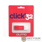 USB 2.0 QUMO 32GB Click [QM32GUD-CLK-Crimson]