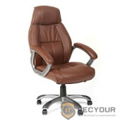 Офисное кресло Chairman  436  кожа коричневая ,  (6083474)