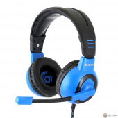 Gembird MHS-G50, код &quot;Survarium&quot;, черн/син, рег. громкости, откл. мик, кабель 2.5м					