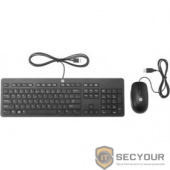 HP [T6T83AA] Combo Slim Keyboard/Mouse USB black 