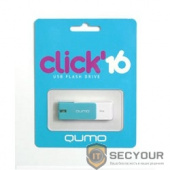 USB 2.0 QUMO 16GB Click [QM16GUD-CLK-Azure] 