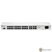 Eltex Ethernet-коммутатор MES2124P, 24 порта 10/100/1000 Base-T (PoE/PoE+), 4 порта 10/100/1000 Base-T/1000Base-X (SFP), L2, 220V AC