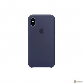 MRW92ZM/A Apple iPhone XS Silicone Case - Midnight Blue