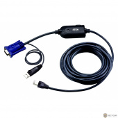 ATEN KA7970 Модуль удлинителя SVGA+KBD+MOUSE USB, 4.5 метр. для подкл. комп. к перекл. KH15xxA/KH15xxAi/KL15xxA/KH25xxA, макс.разреш. 1600х1200, RJ45+HD-DB15+USB A-тип, Female+2xMale, без Б.П. (DDC2B)