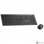 CANYON CNS-HSETW4-RU {Multimedia 2.4GHz wireless combo-set, keyboard 104 keys, slim and brushed finish design, chocolate key caps, RU layout (black); mouse adjustable DPI 800/1200/1600, 3 buttons, bl}
