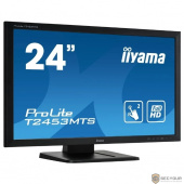 IIYAMA 23.6&quot; T2453MTS-B1 Touch черный {VA 1920x1080 8bit 250cd 3000:1 4ms 75Hz  D-Sub HDMI1.4 DVI 2x2W AudioOut VESA}