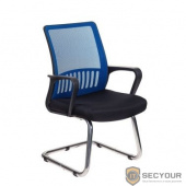 Кресло Бюрократ MC-209/BL/TW-11 спинка сетка синий TW-05 сиденье черный TW-11[1071056]