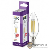 Iek LLF-C35-7-230-30-E14-CL Лампа LED C35 свеча прозр. 7Вт 230В 3000К E14 серия 360°    