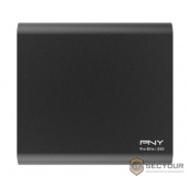 PNY Pro Elite 250GB External SSD, USB 3.1 Gen 2, Read/Write: 880 / 900 MB/s
