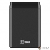 Cactus CS-PBFSST-5000 Мобильный аккумулятор Li-Pol 5000mAh 2A+2.1A графит 2xUSB
