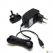 Официальный (оригинальный) адаптер блок питания для Raspberry Pi 5.1В / 2.5А с кабелем micro USB 1.5 м, черный, T6143DV (123-5272 / 43765) {для 3 model b/b+}