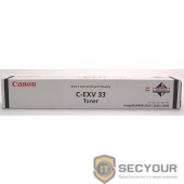 Canon C-EXV33  2785B002AA Тонер для IR2520/2525/2530, Черный, 14600стр. (CX)