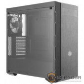 Cooler Master MasterBox MB600L [MCB-B600L-KA5N-S02] w/ODD, 2xUSB3.0, 1x120Fan, w/o PSU, Black, w/GanMetal Trims