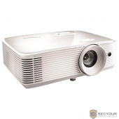 Optoma WU335 Проектор {Full 3D; DLP, WUXGA (1920*1200),3600 ANSI Lm, 20000:1;TR=1.47-1.62:1; HDMI(1.4a) x2+MHL;VGA IN; Composite; AudioIN 3.5mm; VGA Out x1; AudioOUT 3.5mm; RJ45;RS232; USB A(Power 1.5