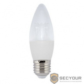 ECOLA C7QW80ELC candle   LED Premium  8,0W 220V  E27 2700K прозрачная свеча с линзой (композит) 105x37