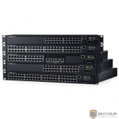 Dell Networking N2024P Коммутатор, L2, POE+, 24x 1GbE + 2x 10GbE SFP+ fixed ports,No Stacking cable, IO to PSU air, AC, 3Y PNBD 