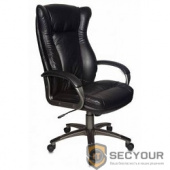 Бюрократ CH-879DG/Black кресло руководителя (черный искусственная кожа (пластик темно-серый)) [813046]