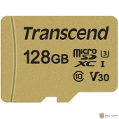 Micro SecureDigital 128Gb Transcend Class 10 TS128GUSD500S {MicroSDXC Class 10 UHS-I U3, SD adapter}