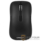 CROWN CMM-933W {Беспроводная мышь, 3 кнопки; 1000DPI; Нано ресивер,2.4ГГц; Soft-touch пластик, питание АА (в комплекте) ,Plug & Play}
