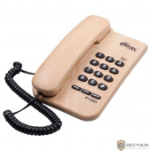 RITMIX RT-320 light wood телефон проводной  {повторный набор номера, настенная установка, регулятор громкости}