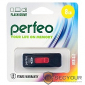 Perfeo USB Drive 8GB S05 Black PF-S05B008 USB3.0