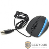 Defender MM-340 Black - Blue USB [52344] {Проводная оптическая мышь, 3 кнопки,1000 dpi}
