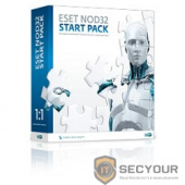 NOD32-ASP-NS(BOX)-1-1 ESET NOD32  START PACK - базовый комплект, лицензия на 1 год на 1ПК