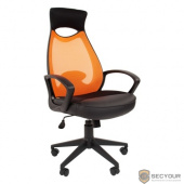 Офисное кресло Chairman    840 Россия черный пластик  TW-66 оранжевый	 [7025291]