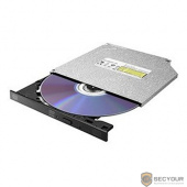 LiteOn Slim DVDRW DU-8AESH-01-B-PLDS SATA, DVD±R 8x, DVD±RW 8/6x, DVD±R DL 6x, DVD-RAM 5x, CD-RW 24x, CD-R 24x, DVD-ROM 8x, CD 24x, 9.5mm, Black, OEM 