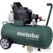 Metabo 250-50 W  Компрессор [601534000] { масл.1.5кВт,50л, вес 32.5 кг }