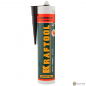 KRAFTOOL Герметик KRAFTFLEX FR150 силикатный огнеупорный &quot;+1500 С&quot;, жаростойкий, черный, 300мл [41260-4]