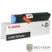 Canon C-EXV18/GPR22 0386B002/0386B003 Тонер для  iR1018/1022, Черный, 8400 стр. (CX)