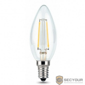 GAUSS 103801105-D Светодиодная лампа LED Filament Свеча dimmable E14 5W 420lm 2700К 1/10/50 
