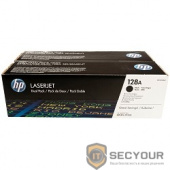 HP CE320AD Картридж 128A ,Black{CLJ Pro CM1415FN/CM1415FNW/CP1525N/CP1525NW, Black, (2 x 2 000 стр.)}