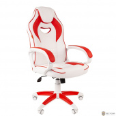 Офисное кресло Chairman   game 16 Россия экопремиум белый/красный (7030050)