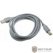 Cablexpert Кабель USB 2.0 Pro, AM/BM, 1.8м, экран, серый (CCP-USB2-AMBM-6G)